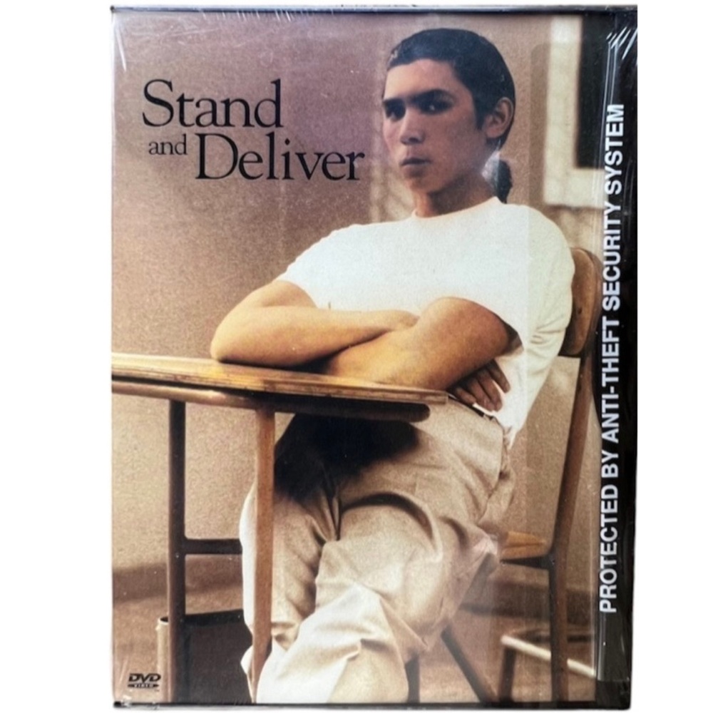 ‘Stand and Deliver’ Movie DVD! NEW!